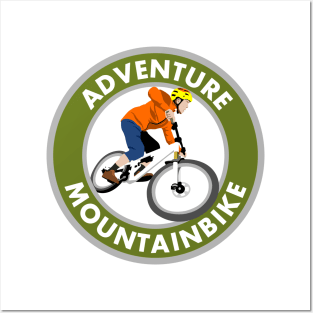 Adventure Mountainbike Posters and Art